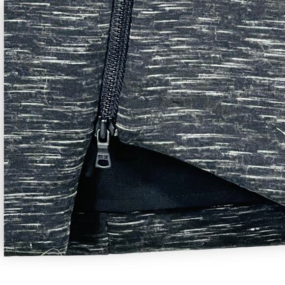 Sam Edelman Skirt Gray Ponte Knit Asymmetric Mini Modern Minimalist Women’s 4 - Picture 5 of 9